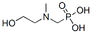 Phosphonic acid, [[(2-hydroxyethyl)methylamino]methyl]- (9CI) Struktur