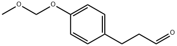 3-(4-(MethoxyMethoxy)phenyl)propanal Struktur