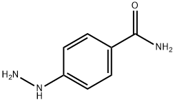 4-hydrazinylbenzamide Struktur