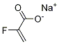 Sodium 2-fluoroacrylate Struktur