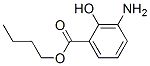 Benzoic acid, 3-amino-2-hydroxy-, butyl ester (9CI) Struktur