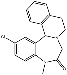 Clazolam Struktur