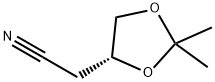 (R)-2,2-DIMETHYL-1,3-DIOXOLANE-4-ACETONITRILE Struktur