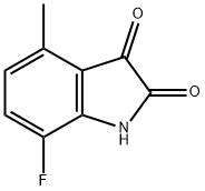 7-氟-4-甲基靛紅, 749240-53-7, 結(jié)構(gòu)式