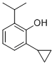 2-Cyclopropyl-6-isopropylphenol Struktur