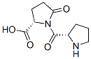 5-oxo-1-L-prolyl-L-proline Struktur