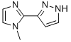 1H-Pyrazole,3-(1-methyl-1H-imidazol-2-yl)-(9CI) Struktur