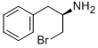 Benzeneethanamine, a-(bromomethyl)-, (R)- Struktur