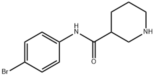 PIPERIDINE-3-CARBOXYLIC ACID (4-BROMO-PHENYL)-AMIDE Struktur