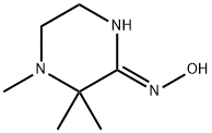 Piperazinone, 3,3,4-trimethyl-, oxime, (Z)- (9CI) Struktur