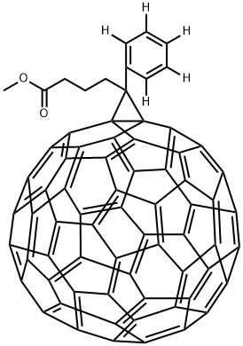 (6,6)-PENTADEUTEROPHENYL C61 BUTYRIC AC& Struktur