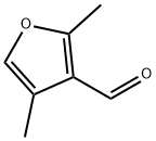 3-Furancarboxaldehyde, 2,4-dimethyl- (9CI) Struktur