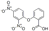 2-(2,4-Dinitrophenoxy)benzoic acid Struktur