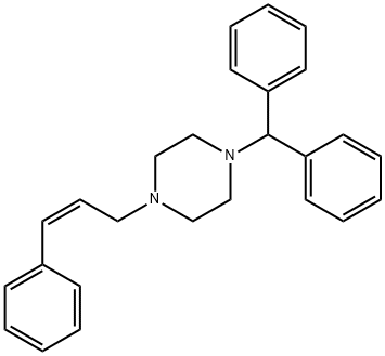 (Z)-Cinnarizine Struktur