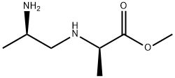 D-Alanine, N-(2-aminopropyl)-, methyl ester, (R)- (9CI) Struktur