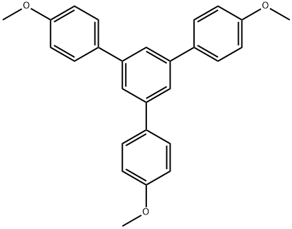 1,3,5-Tris(4-methoxyphenyl)benzene Struktur