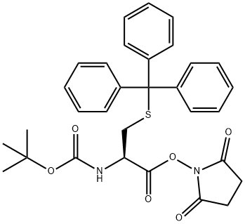 BOC-CYS(TRT)-OSU Structure