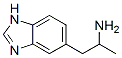 1H-Benzimidazole-5-ethanamine,  -alpha--methyl-  (9CI) Struktur