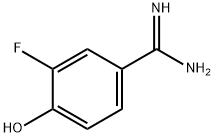 Benzenecarboximidamide, 3-fluoro-4-hydroxy- (9CI) Struktur