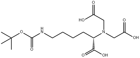 N2,N2-Bis(carboxyMethyl) N6-Boc-L-lysine Struktur