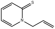 2(1H)-Pyridinethione,  1-(2-propenyl)-  (9CI) Struktur