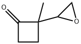 2-Methyl-2-oxiranylcyclobutanone Struktur