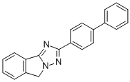 5H-s-Triazolo(5,1-a)isoindole, 2-(4-biphenylyl)- Struktur