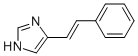 1H-Imidazole,  4-(2-phenylethenyl)-  (9CI) Struktur