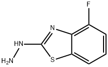 4-FLUORO-2(3H)-BENZOTHIAZOLONEHYDRAZONE Struktur