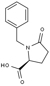 (S)-1-BENZYL-5-CARBOXY-2-PYRROLIDINONE Struktur