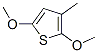 2,5-dimethoxy-4-methylthiophene Struktur