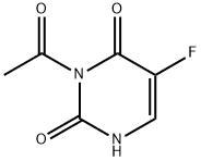 3-acetyl-5-fluorouracil Struktur