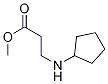 Methyl 3-(cyclopentylamino)propanoate Struktur