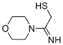 Morpholine, 4-(1-imino-2-mercaptoethyl)- (9CI) Struktur