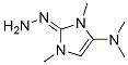 2H-Imidazol-2-one,4-(dimethylamino)-1,3-dihydro-1,3-dimethyl-,hydrazone Struktur