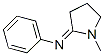 1-Methyl-2-(phenylimino)pyrrolidine Struktur