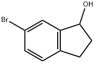 6-BROMO-2,3-DIHYDRO-1H-INDEN-1-OL Struktur