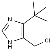 1H-Imidazole,  4-(chloromethyl)-5-(1,1-dimethylethyl)-  (9CI) Struktur