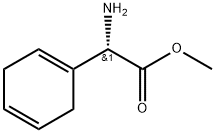 1,4-Cyclohexadiene-1-aceticacid,alpha-amino-,methylester,(S)-(9CI) Struktur