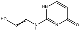 4(1H)-Pyrimidinone, 2-[(2-hydroxyethenyl)amino]- (9CI) Struktur