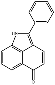 2-PHENYL-BENZ[CD]INDOL-5(1H)-ONE Struktur