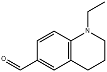 1-ETHYL-1,2,3,4-TETRAHYDRO-QUINOLINE-6-CARBALDEHYDE Struktur