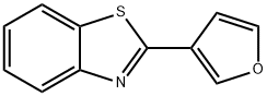 Benzothiazole, 2-(3-furanyl)- (9CI) Struktur