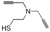 2-(diprop-2-ynylamino)ethanethiol Struktur