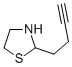 2-(3-Butynyl)thiazolidine Struktur