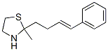 2-methyl-2-[(E)-4-phenylbut-3-enyl]thiazolidine Struktur