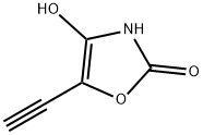 2(3H)-Oxazolone, 5-ethynyl-4-hydroxy- (9CI) Struktur