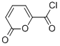 2H-Pyran-6-carbonyl chloride, 2-oxo- (9CI) Struktur