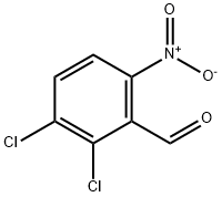 2,3-Dichloro-6-nitrobenzaldehyde  Struktur