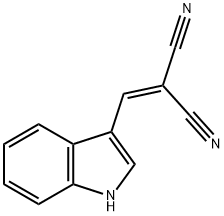 (1H-INDOL-3-YLMETHYLENE)MALONONITRILE Struktur